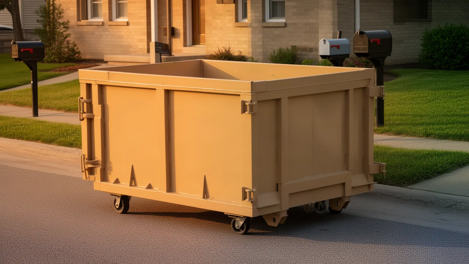 Roll-off dumpster from Wildcat Bluffs Dumpster Rental in Columbus, OH